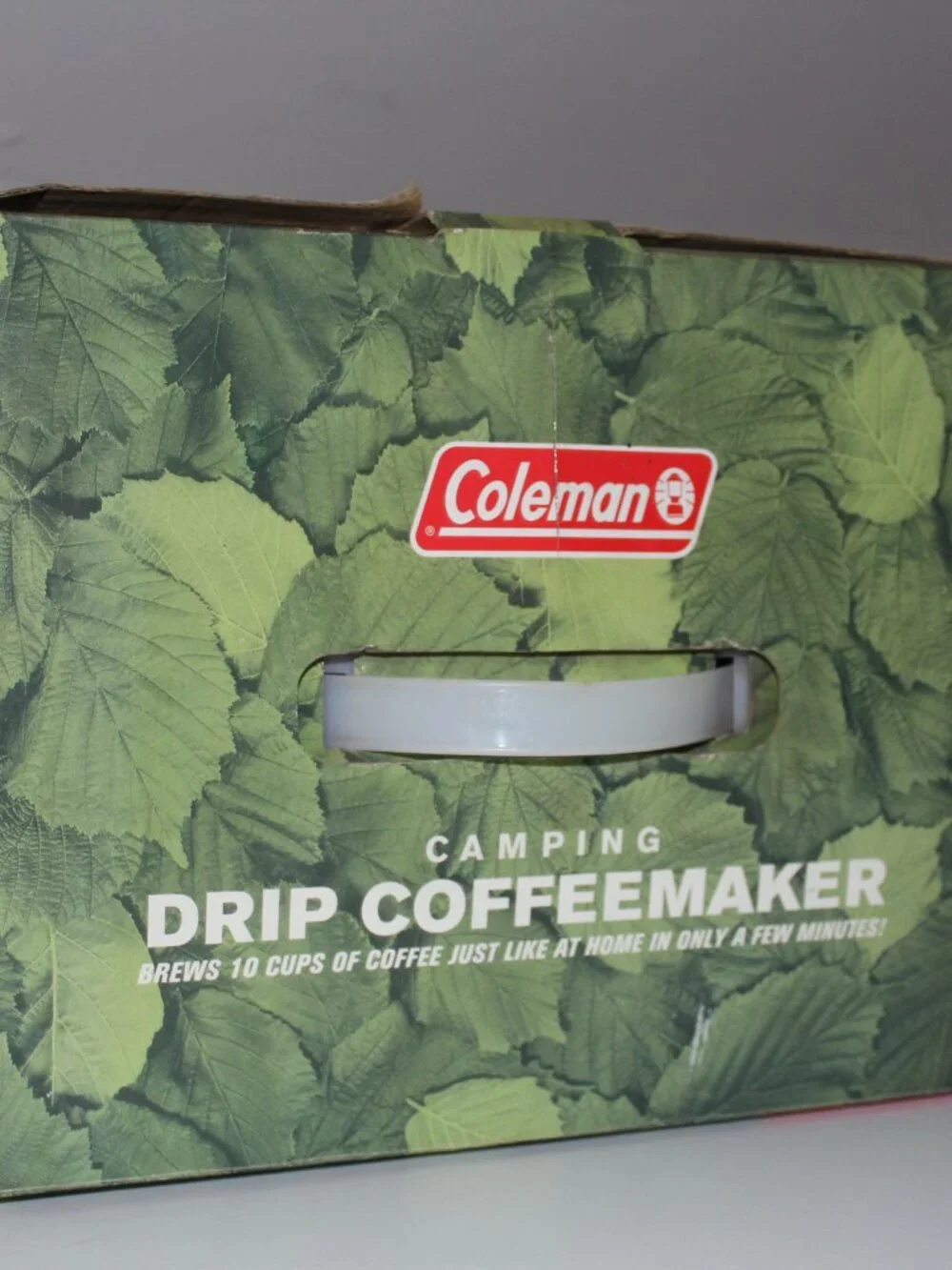 Coleman Camping 10 Cup Drip Coffee Maker Camp Stove Top Filter Basket Brand New